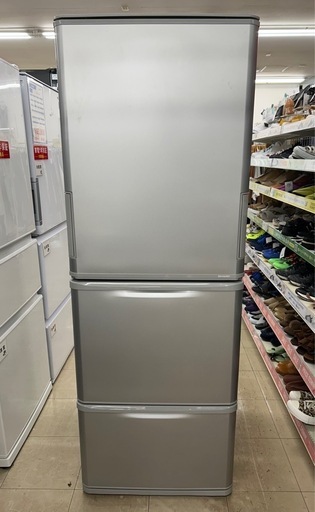 3ドア冷蔵庫　SHARP    SJ-W356J-S