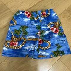 90cm 男の子　アロハシャツ風セットアップの画像