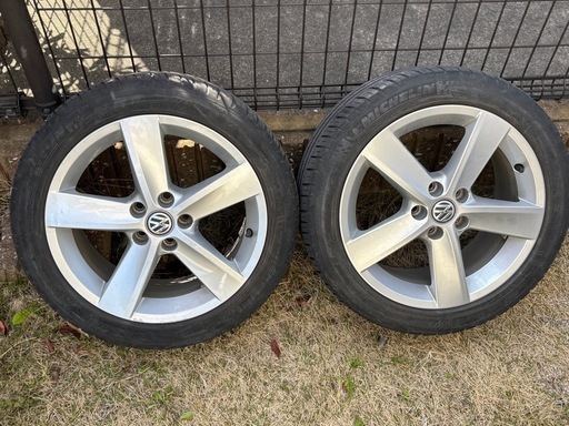 Volkswagen POLOハイライン純正16インチ ホイールセット