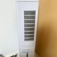 スリムタワー温冷風扇 ヒート＆クール ホワイトの画像