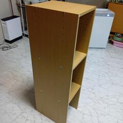 無垢材使用のラックの画像