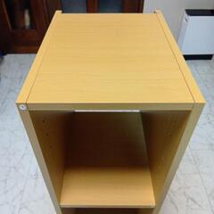 無垢材使用のラックの画像