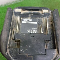 マキタ TD172D 充電式インパクトドライバー【野田愛宕店】【店頭取引限定】【中古】管理番号：IT7UY5DS7U8Sの画像