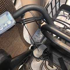 PAS babby   美品！ベージュ　電動 自転車　3人乗りの画像