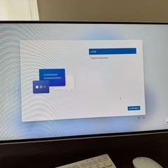 【美品】富士通 デスクトップパソコン ESPRIMO FH70/E1 FMVF 70E1W の画像