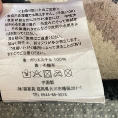 至急！！最終価格　関家具・クラッシュゲートラグの画像