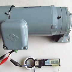 モートル　 HM05-20B　400W 200V　サイクロ減速機モーター ブレーキ付きの画像