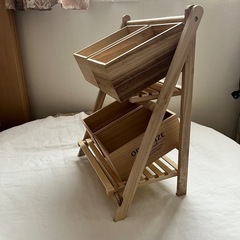 おままごと　棚　おもちゃ　収納の画像
