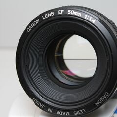 【現状品】Canon/EF50mm F1.4 USM/単焦点レンズ ④の画像