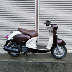 ビーノ SA37J ブラウン インジェクション 原付バイク 関西外大近くの画像