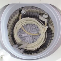 決まりました■SHARP　シャープ　7.0㎏　洗濯機　ふろ水給水ホース付き　ES-KS70S-N　№18の画像