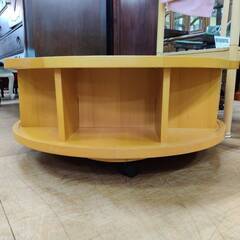 【愛品倶楽部柏店】ACTUS KIDS アクタス キッズ 回転ラウンドテーブル キャスター付 廃盤品 キッズミュージアムの画像