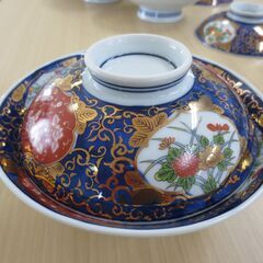 （豊中市・伊丹市 市民限定）和食器蓋丼5個セットと大鉢（豊中市伊丹市クリーンランド・リユース品）管理番号250708の画像