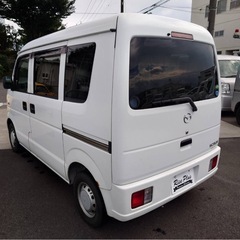 総額36.8万円 マツダ スクラムバン PC 車検2年 8万キロ台 4WD キーレス PW ハイルーフ 集中ドアロック カーラジオの画像