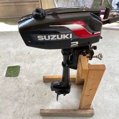 【兵庫・明石引取限定】スズキ　2馬力エンジン　+　ゴムボート　ゾ...
