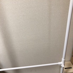洗濯物干し ラック ホワイトの画像