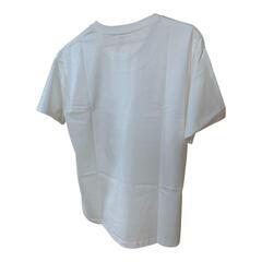 【新品】ユニークなメタボデザインTシャツ メンズXL 白 半袖 100％コットンの画像