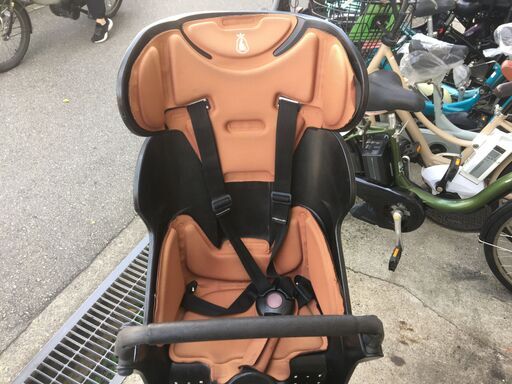 地域限定送料無料 ブリヂストン ハイディツー 子供乗せ 12,3AH 黒