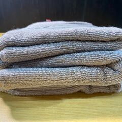T206/お肌のミカタ 今治フェイスタオル グレー　使いやすい34x75cmのサイズ　通常糸のタオルと比べて約４倍吸水力がアップの画像