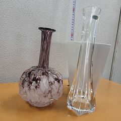 花瓶２本　白の鉢植え1個【3個で700円】の画像