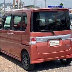 【自社分轄OK】★タント　カスタムRS★オレンジ★ナビ付きの画像