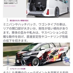 ラルグス　リアピラーバーの画像