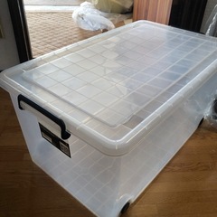 (中古品)衣装ケース キャスター付き