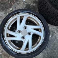 プレオ純正ホイールの画像