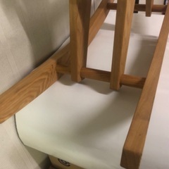 無垢 木馬 ロッキングホース 子供 ベビーキッズ ハンドメイド 玩具 木製 長期保管品の画像