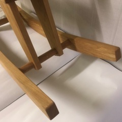 無垢 木馬 ロッキングホース 子供 ベビーキッズ ハンドメイド 玩具 木製 長期保管品の画像
