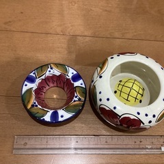 スペイン製陶器灰皿　の画像