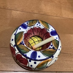 スペイン製陶器灰皿　の画像