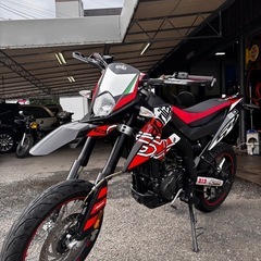 アプリリア　SX125 オフロードバイク　極上車の画像