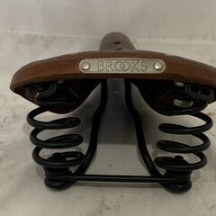 BROOKS ブルックス 自転車 サドル レザーサドル カラー: ブラウン系 現状品の画像