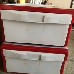 (中古品)衣装ケース2個