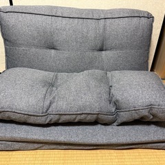 カジュアルソファ　ニトリ　カバー付きの画像