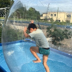ウォーターバルーン　プール　水遊び　インテックス