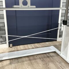 【急募】オーエスジェイ OSJ PCデスク 幅100cm 奥行60cm ホワイト2の画像