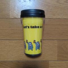 くまモンのタンブラー イエローの画像