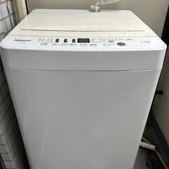 洗濯機　ハイセンス　5.5キロの画像