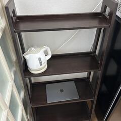 オープンラック　本棚　ブラウンの画像