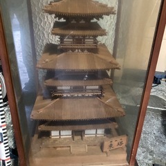 木造模型　薬師寺　東寺の画像
