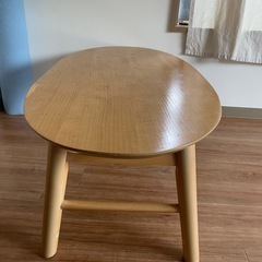 ローテーブル　木目調　の画像