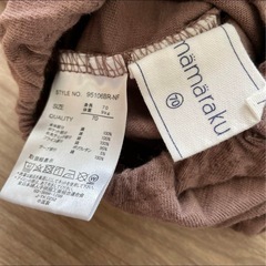 mamaraku半袖ロンパース70の画像