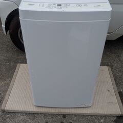 AQUA/アクア■全自動洗濯機 ホワイト AQW-S4MBK-W 4.5kg 2023年製①の画像