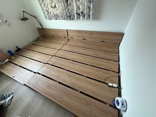 LOWYA】木目調ローベッド フレーム単品orマットレスセット (takahiro