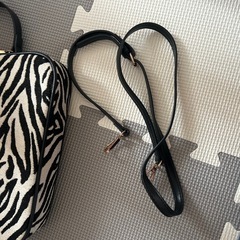 2way ゼブラ柄ショルダーバッグ　WEGO 
ギャルの画像