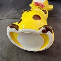 昭和レトロキリンの貯金箱の画像
