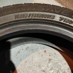 165/55R15　ダンロップ　エナセーブ　中古タイヤ　1本の画像
