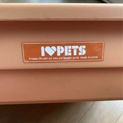 籠　ボンビアルコン バンビ　リニューアルし つける　トイレ C-S ブラウン　猫　猫用トイレ ポータブル　小物入れ　収納　猫用トイレ  ポータブル　小物入れ　ガーデンファニチャー ガーデン雑貨　の画像